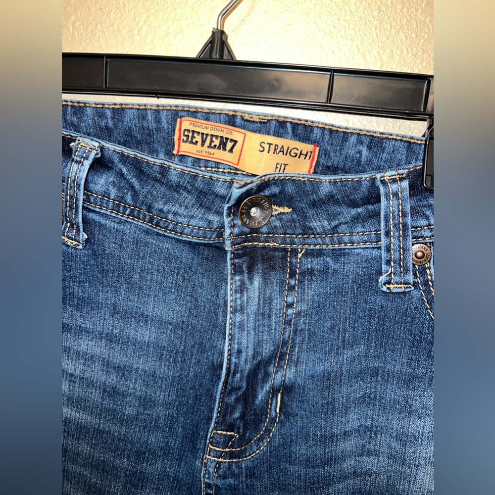 Men’s Seven7 straight fit jeans size 36x34 - Picture 3 of 6